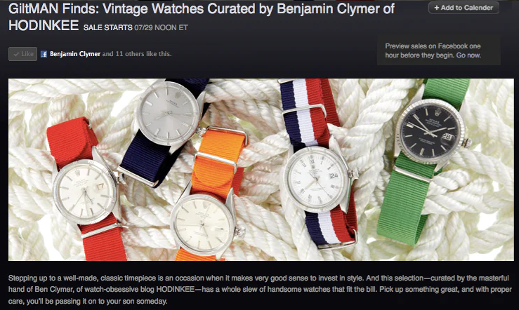 Ein riesiger Verkauf von Vintage Rolex replica Uhren auf Bandbändern beginnt heute um 12 Uhr EST