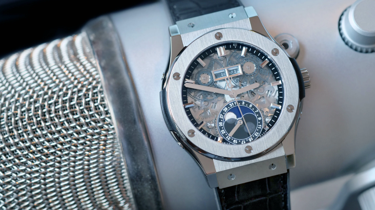 Hublot replica Aerofusion Moonphase Titanium