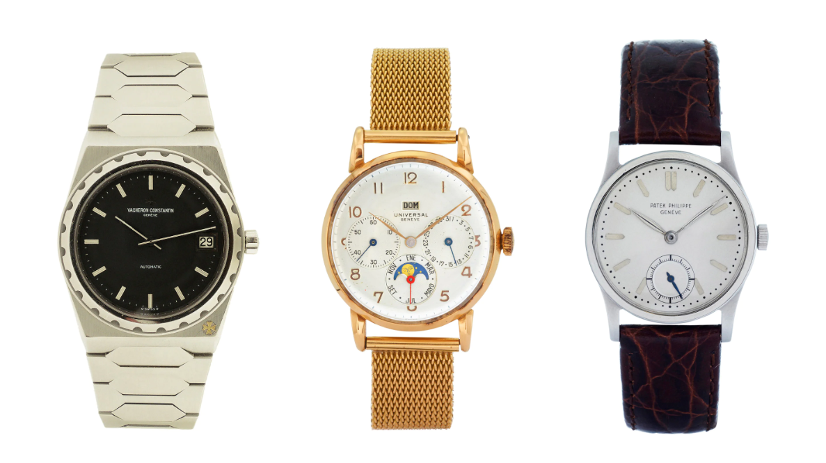 Zwei Mega Pateks, einige großartige Vintage Rolex und ein blingy aber elegantes Audemars Piguet replica